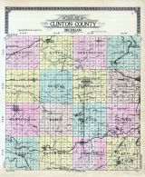 Clinton County Outline Map, Clinton County 1915